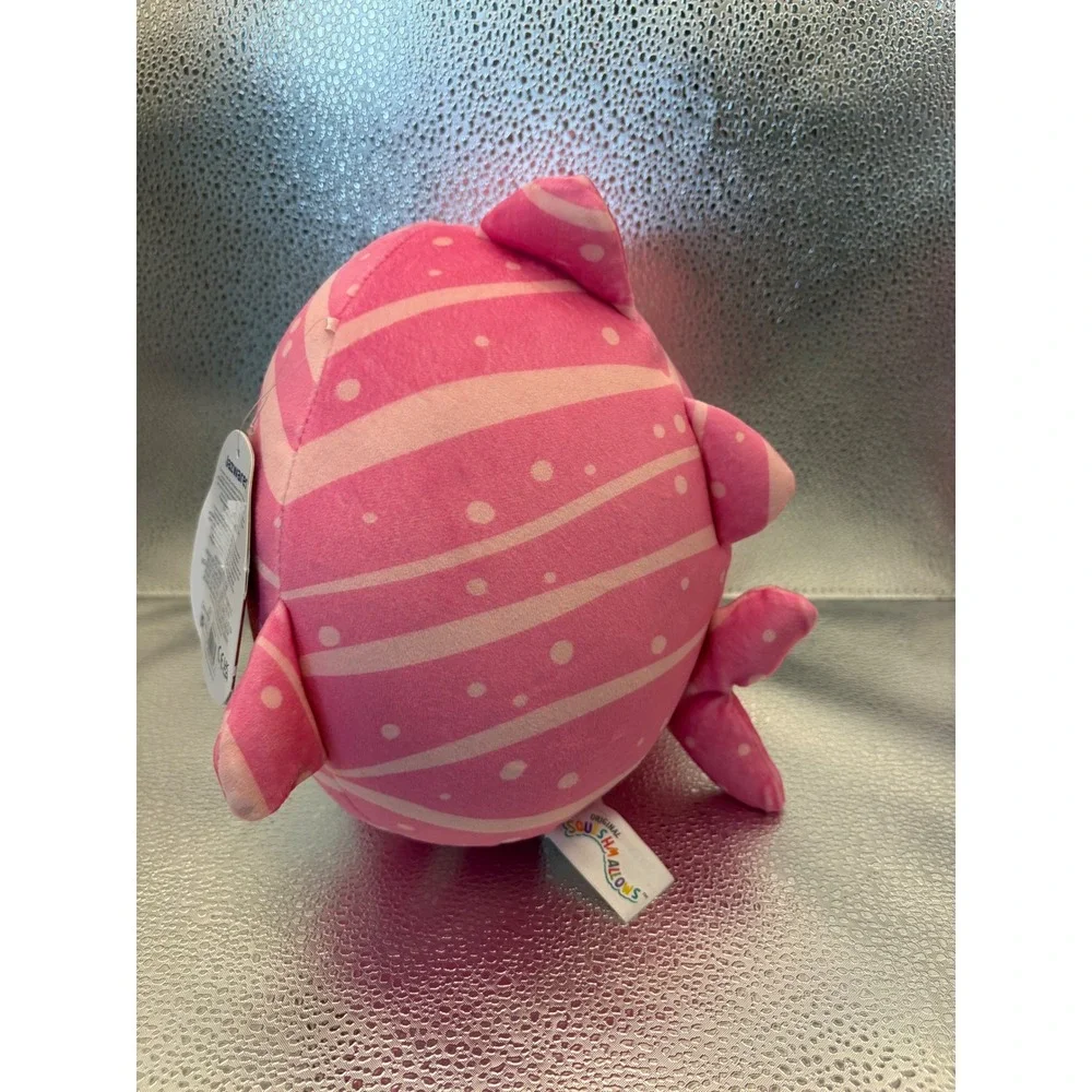 Squishmallows Aidy Pink Whale Shark Valentine Heart Plush 8 inch Kellytoy NWT